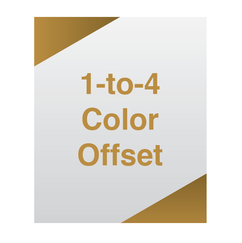 1 to 4 Color