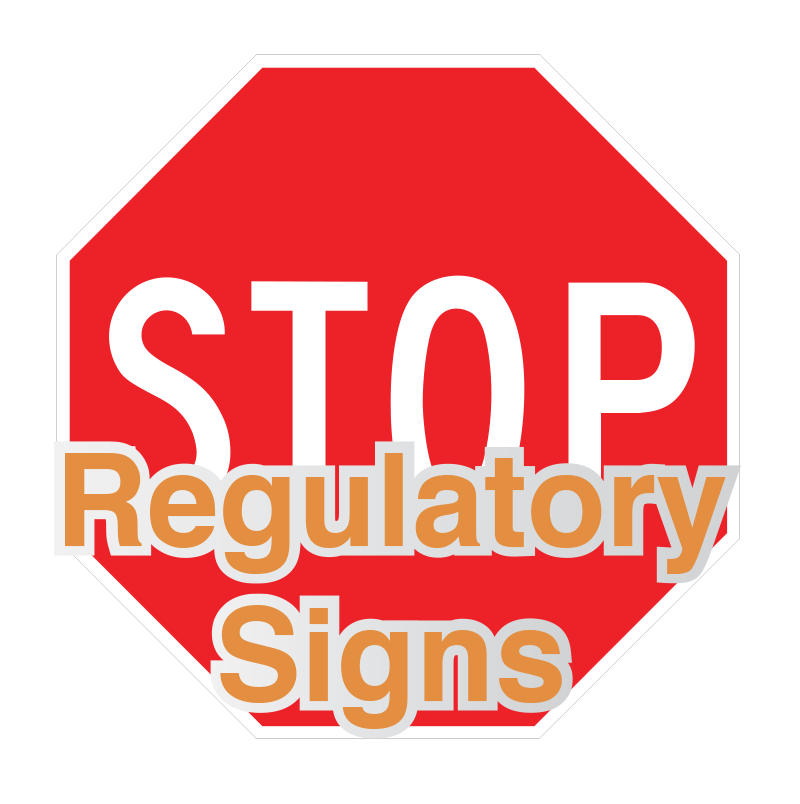 Regulatory Signs